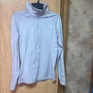 Under Armour Silver Fitted Long Sleeve Sweatshirt
